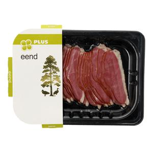 PLUS Gerookte Eendenborstfilet Doos  90 gram