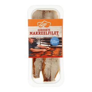 GIJS Makreelfilet gerookt Doos stuk 150 gram