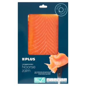 PLUS Lang gesneden Noorse Zalm Doos tray 100 gram