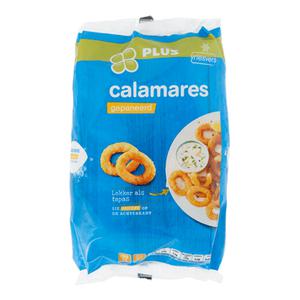 PLUS Calamares gepaneerd Doos zak 300 gram