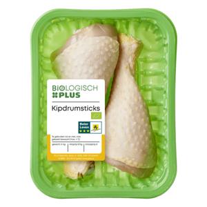 Biologisch PLUS Kipdrumsticks biologisch 2 stuks Doos  250 gram