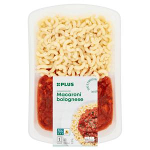 PLUS Macaroni bolognese Doos bak 450 gram