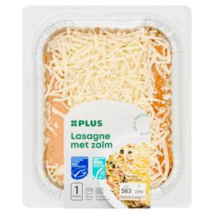 PLUS Lasagne zalm Doos bak 400 gram