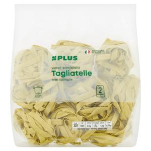 PLUS Tagliatelle met spinazie Doos zak 250 gram