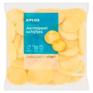 PLUS Aardappelschijfjes Doos zak 450 gram