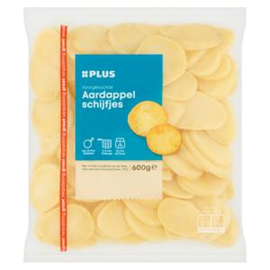 PLUS Aardappelschijfjes Doos zak 600 gram