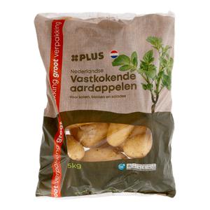 PLUS Vastkokende aardappelen Doos zak 5.000 gram