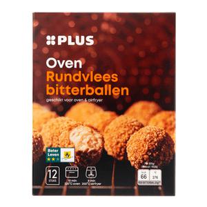 PLUS Oven rundvlees bitterballen Doos doos 300 gram