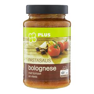 PLUS Pastasaus bolognese Doos pot 480 gram