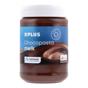 PLUS Chocopasta melk Fairtrade Doos pot 400 gram