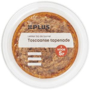 PLUS Toscaanse tapenade Doos bak 125 gram