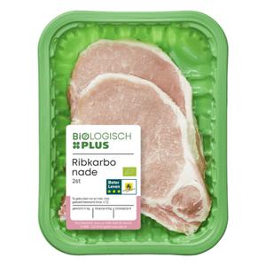 Biologisch PLUS Ribkarbonade 2st Doos  180 gram