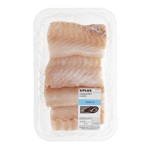 PLUS Kabeljauwfilet 4st Doos tray 440 gram