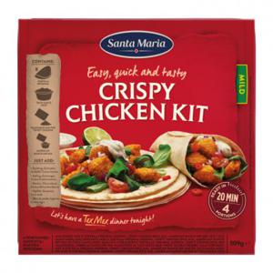 Santa Maria Dinner kit crispy chicken