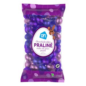 AH Chocolade eitjes praliné melk wit puur