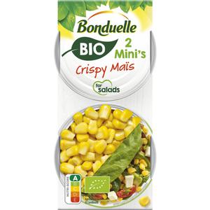 Bonduelle Bio crispy maïs 2 mini's