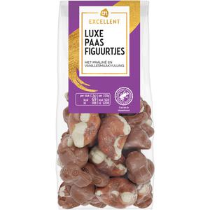 AH Excellent Luxe paasfiguurtjes praline en vanille