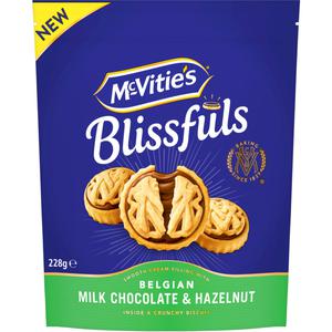 McVitie's Blissfuls hazelnut