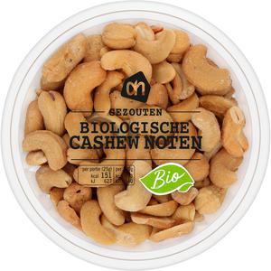 AH Biologisch Gezouten cashewnoten