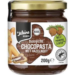 De Kleine Keuken Biologische chocopasta met hazelnoot