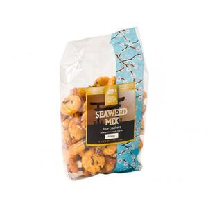 Golden Turtle Rijstcrackermix met zeewier 100 gram