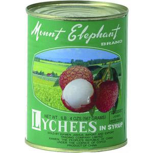 Mount Elephant Lychees (op lichte siroop) 567 gram