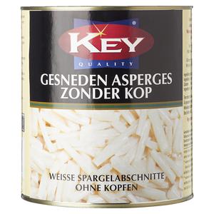 Key Asperges zonder kop gesneden a-10 chinee