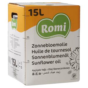 Zonnebloemolie bib  romi