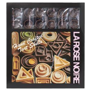 La rose noire Tartelette chocolade mini rond 3,3cm