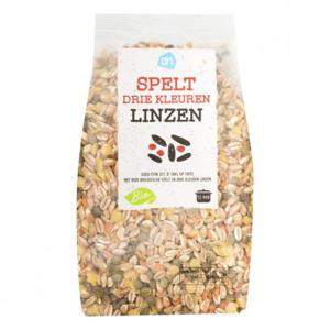 AH Biologisch Spelt en drie kleuren linzen