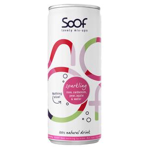 Soof Sparkling drink roos,kardemom,peer&appel