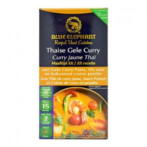 Blue Elephant Thaise gele curry maaltijd kit