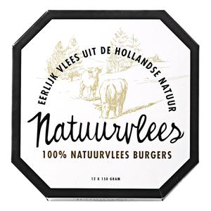 Frozen Butcher Premium Natuurvlees runder hamburger Nederland, BL1