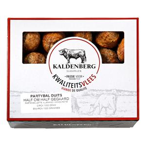 Kaldenberg Gebraden partyballetjes half om half Duits doos 2kg