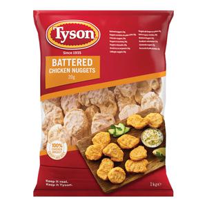 Tyson Nuggets gepaneerd