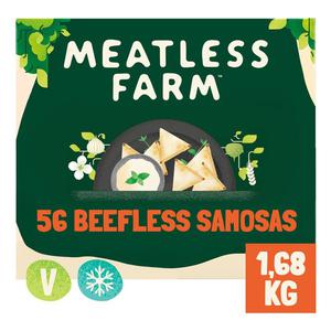 Meatless Farm Beefless samosa