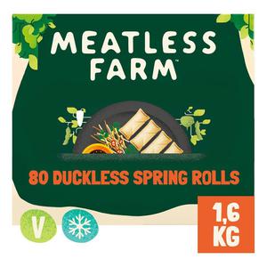 Meatless Farm Duckless spring rolls