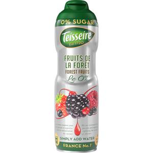 Teisseire Forest Fruits 0% vruchtensiroop