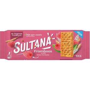 Sultana Fruitbiscuits framboos