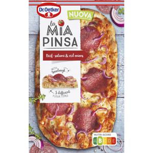 Dr. Oetker La mia pinsa beef salami