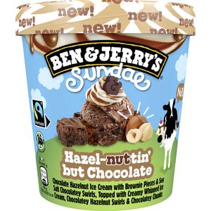 Ben & Jerry's Hazel-nuttin but chocolate sundae