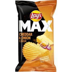 Lay's Max cheddar & onion flavour