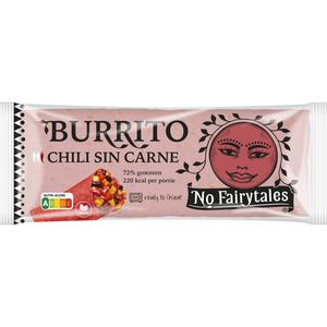 No Fairytales Burrito chili sin carne