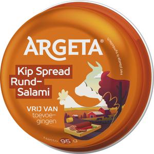 Argeta Kip spread rund salami