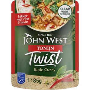 John West Twist tonijn rode curry