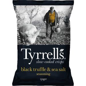 Tyrrells Chips Black truffle & sea salt