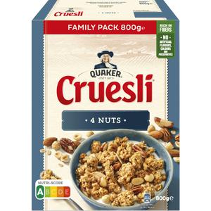 Quaker Cruesli 4 nuts