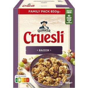 Quaker Cruesli raisin