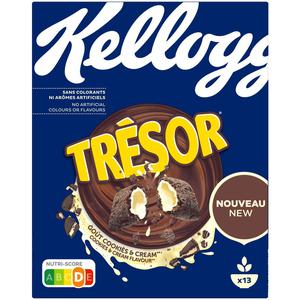 Kellogg's Tresor cookies & cream flavour