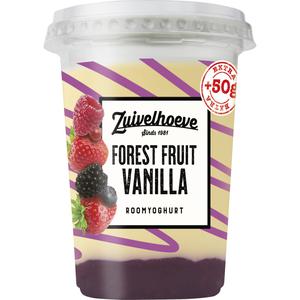 Zuivelhoeve Roomyoghurt forest fruit vanilla